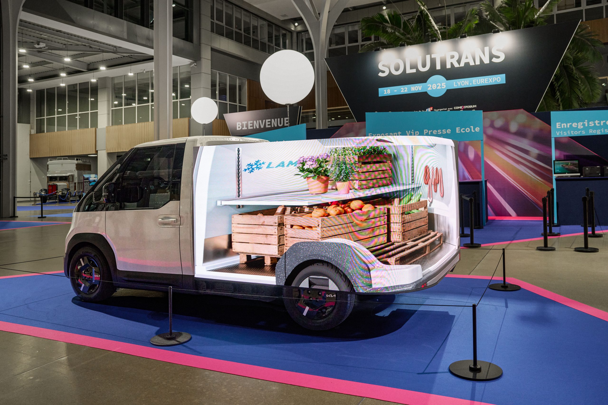 Kia unveils PV5 Chassis Cab at SOLUTRANS 2025 as electric PBV strategy accelerates