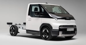 Kia unveils PV5 Chassis Cab at SOLUTRANS 2025 as electric PBV strategy accelerates