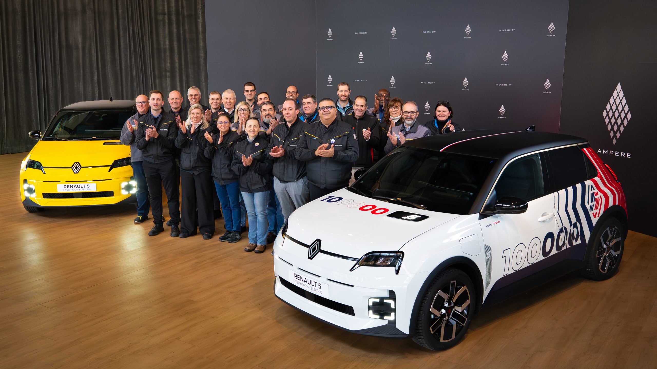 Renault 5 E-Tech marks 100,000 production milestone