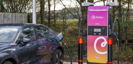 Believ installs Ultra Rapid Charging hub in Aberdeen