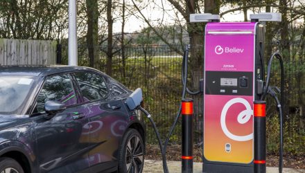 Believ installs Ultra Rapid Charging hub in Aberdeen
