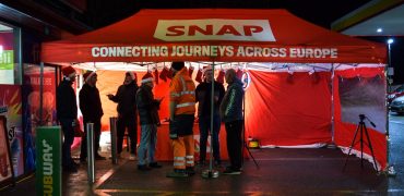 Drivers highlight Christmas pressures at SNAP festive event