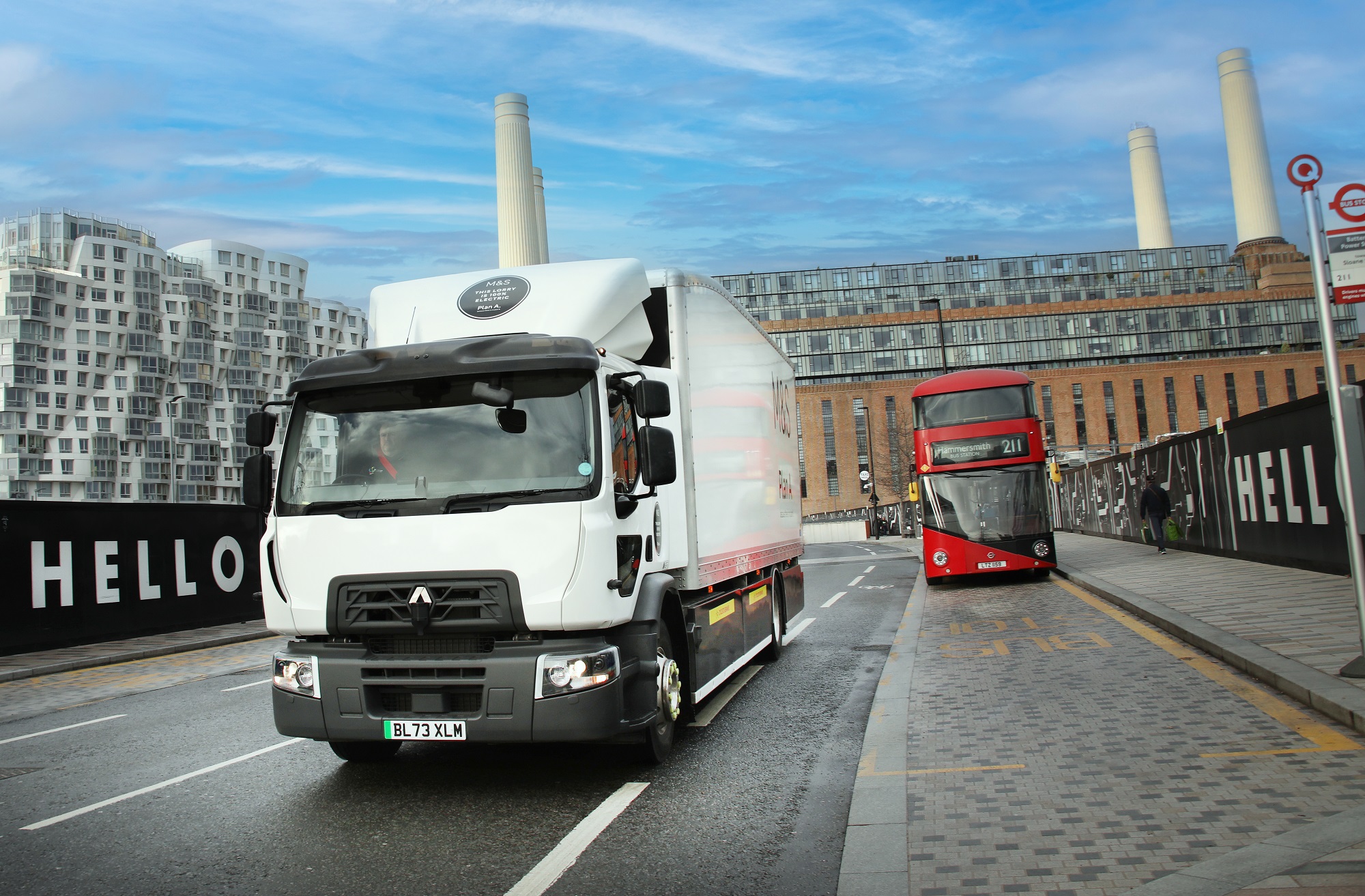 M&S expands electric fleet with Vertellus' Renault Trucks E-Tech D Rigids