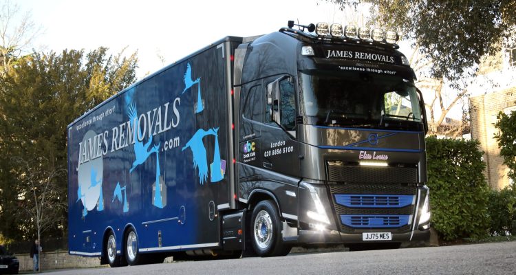 New high-spec Volvo FH Rigid for James Removals