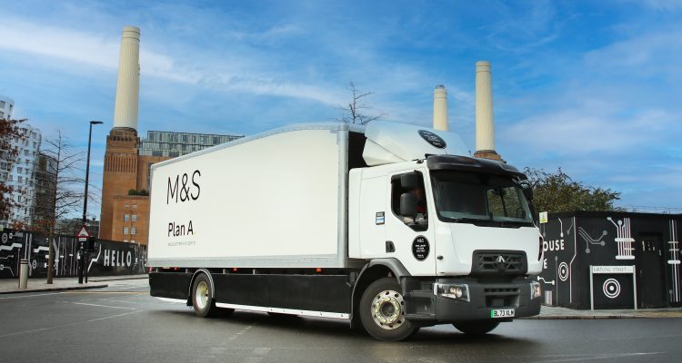 M&S expands electric fleet with Vertellus' Renault Trucks E-Tech D Rigids