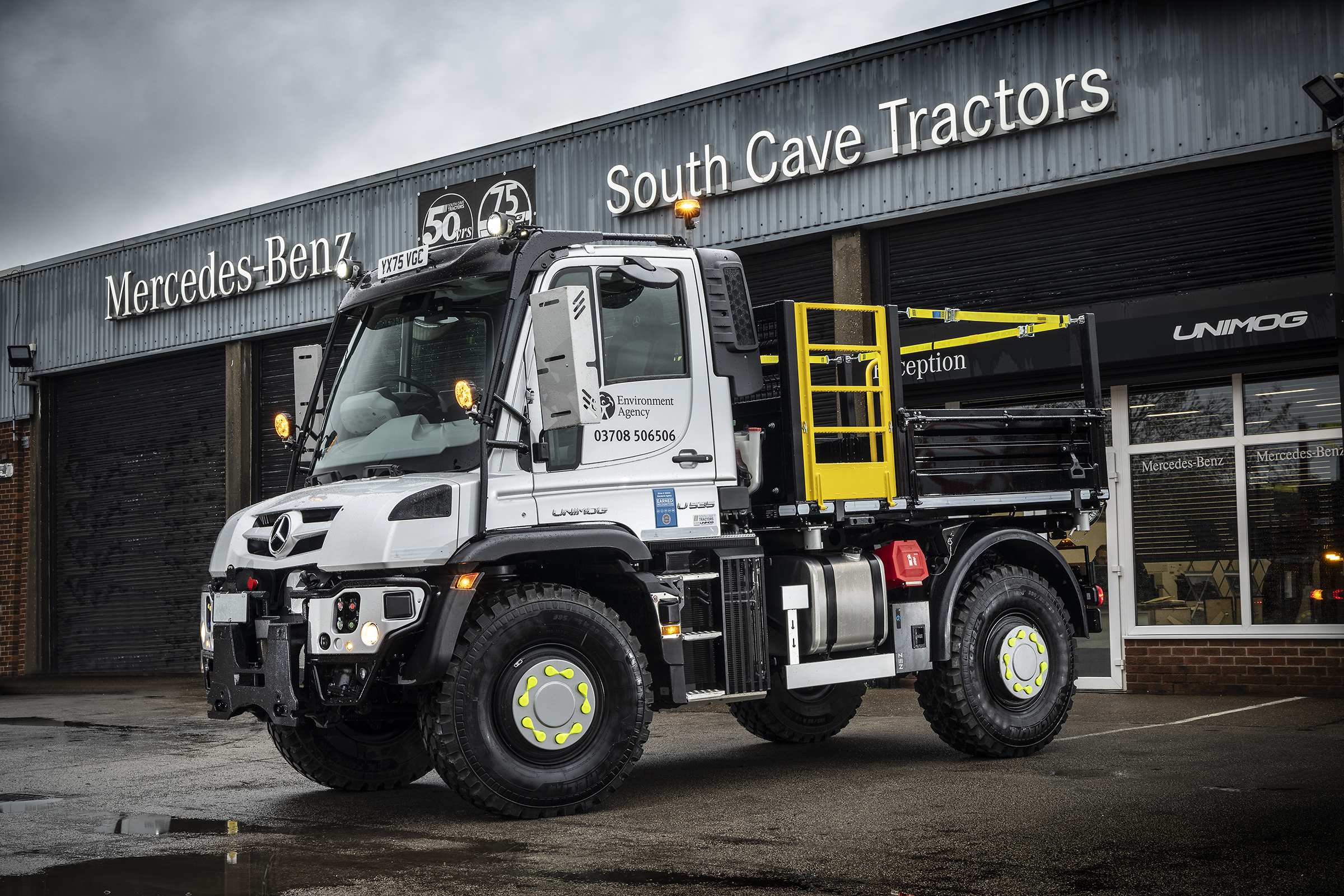 Two Unimogs join specialist vehicle fleet for incident response role with the Environment Agency