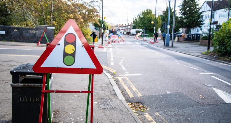 Road conditions in England to March 2025