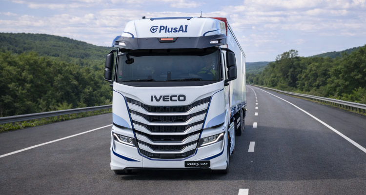 IVECO and PlusAI to trial Level 4 autonomous trucks in Spain