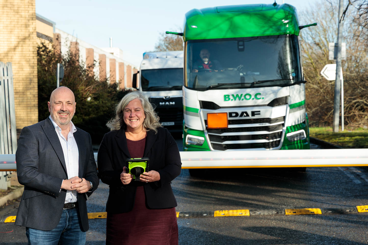 Onroute celebrates launch of refurbished Swindon Truckstop