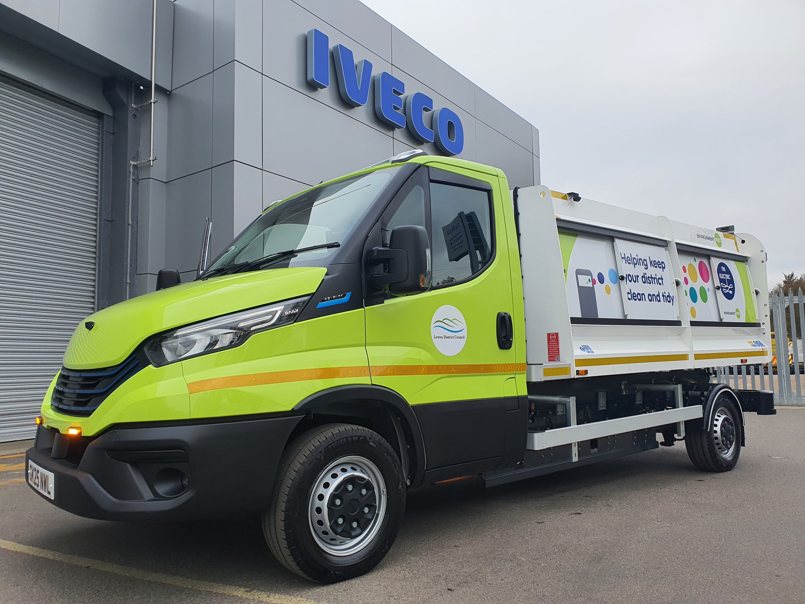 Lewes District Council expands electric waste fleet
