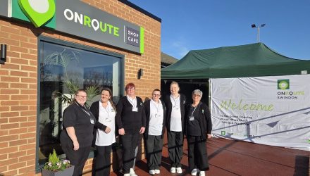 Onroute celebrates launch of refurbished Swindon Truckstop