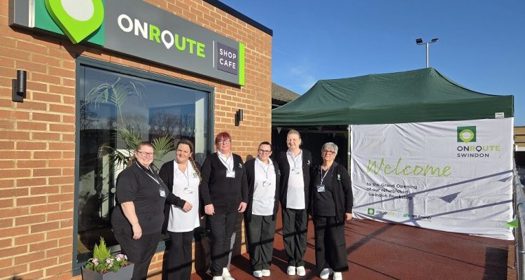 Onroute celebrates launch of refurbished Swindon Truckstop