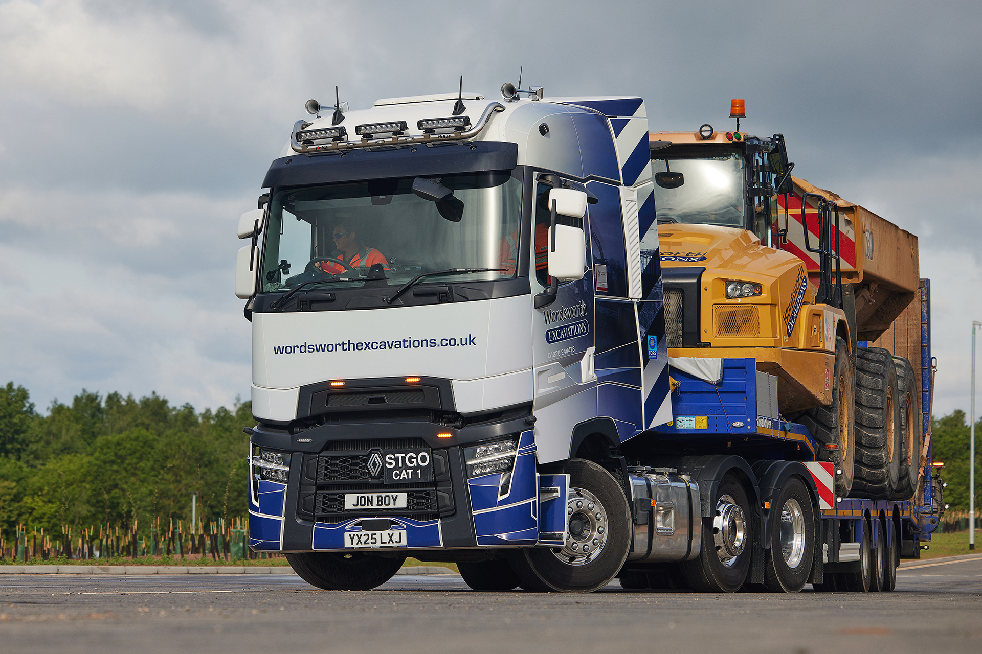 Wordsworth Excavations strengthens its heavy-haulage fleet