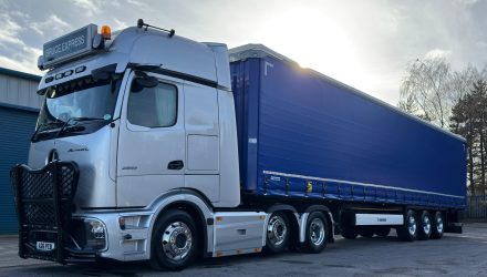 Bruce Express adds a Krone Profi Liner lifting roof to fleet