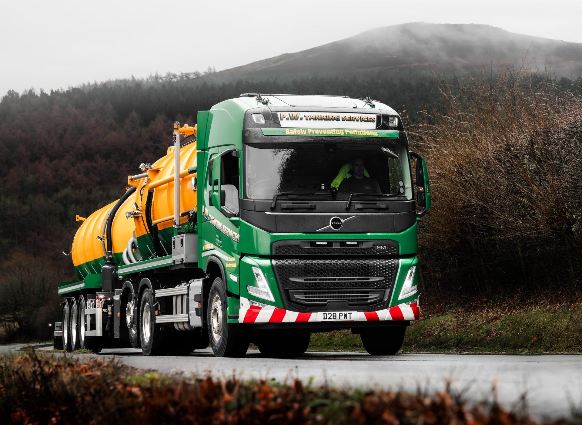 Volvo FM rigid ideal solution for PW Tanking Services