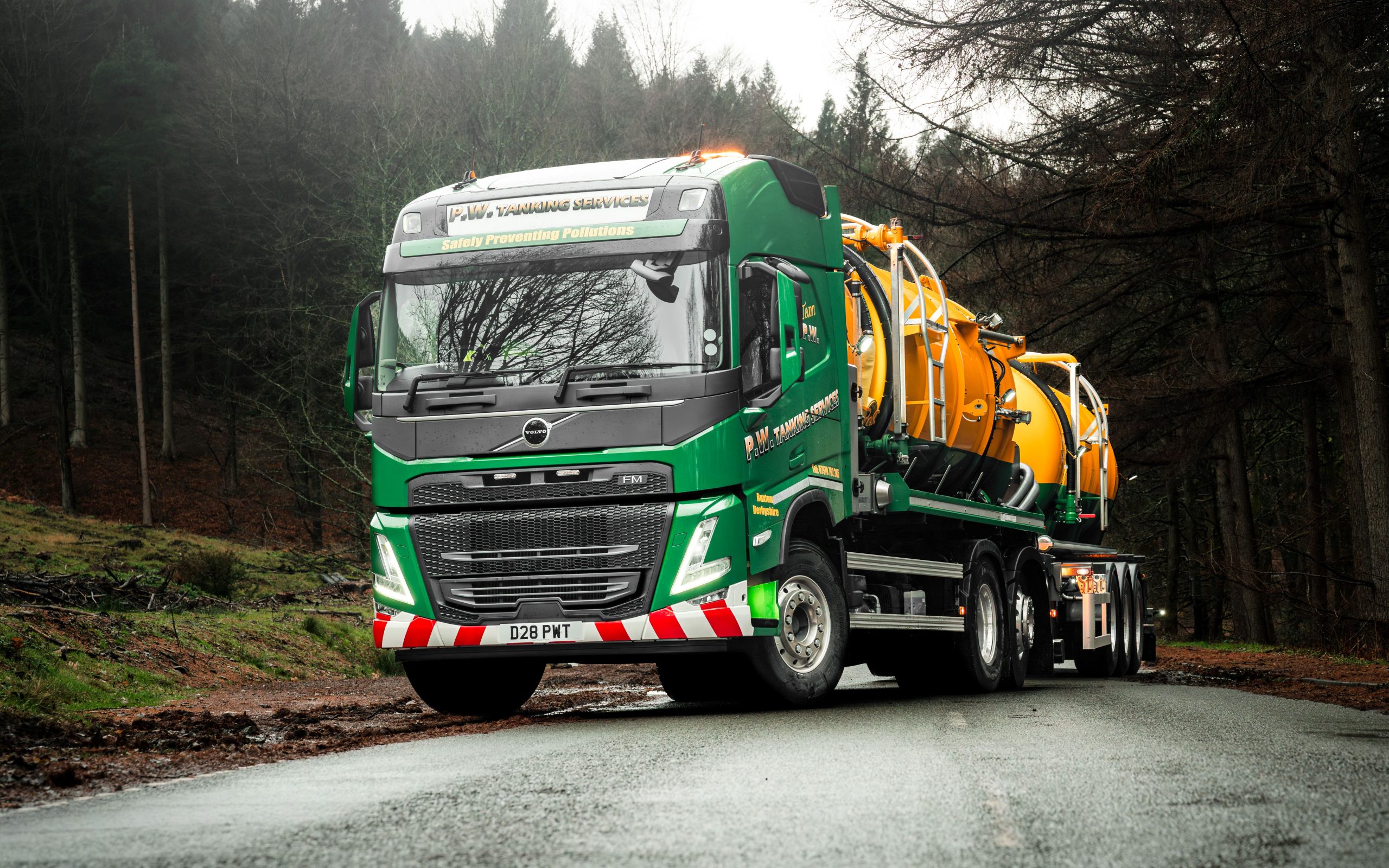 Volvo FM rigid ideal solution for PW Tanking Services