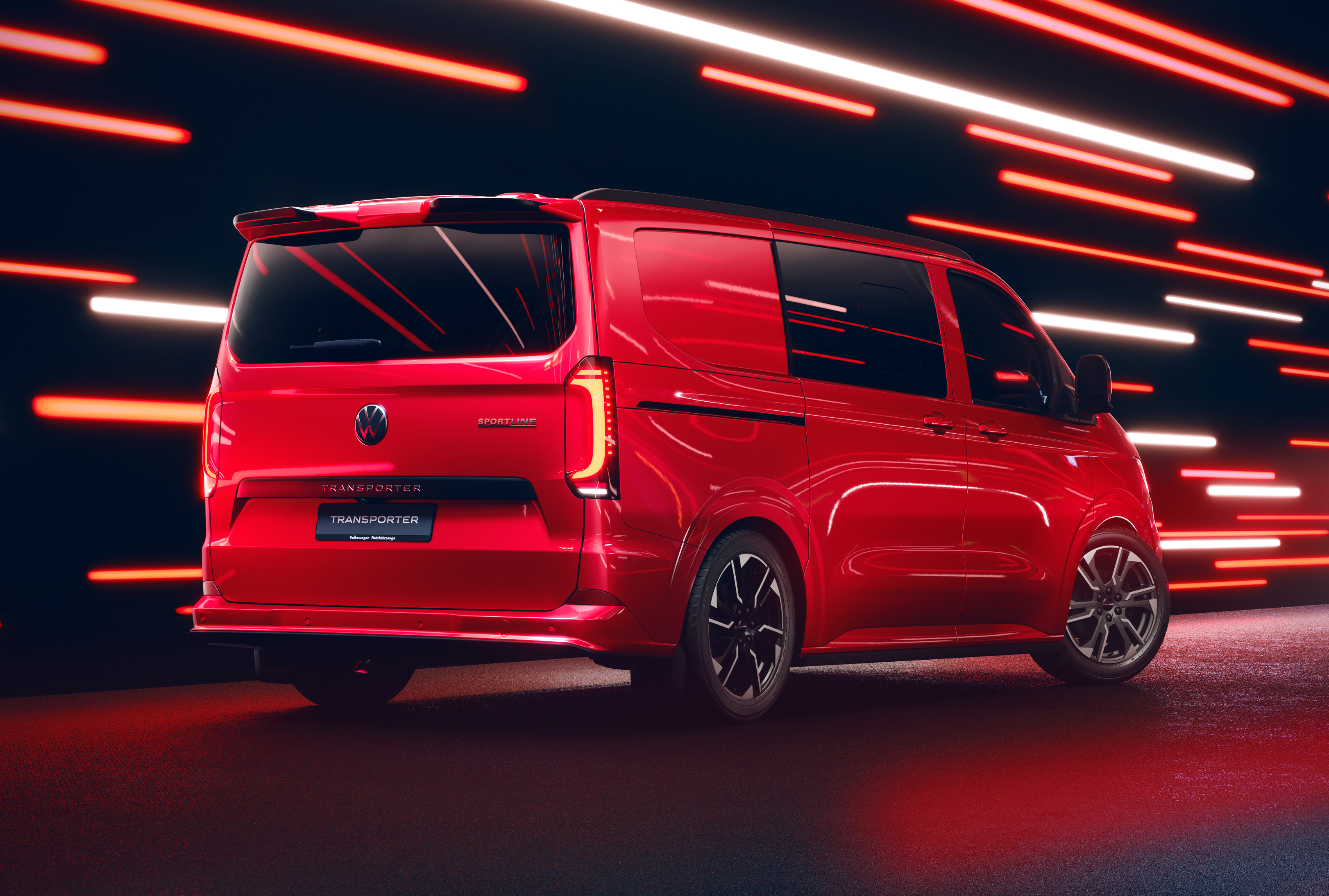 Top of the line Sportline variant added to VW Transporter range