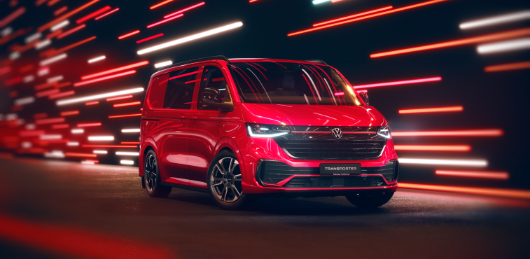 Top of the line Sportline variant added to VW Transporter range