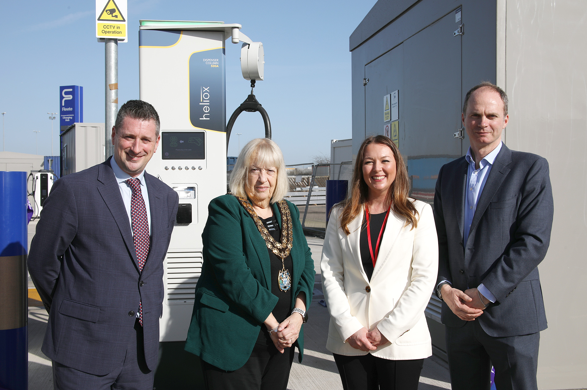 Fleete opens UK’s largest commercial EV charging hub