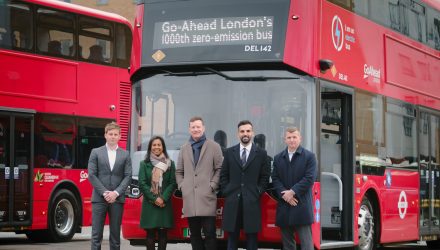 Go-Ahead celebrates 1,000 zero-emission buses in London