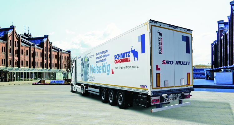 Master Every Load with the S.BO MULTI Dry Freight Semi-Trailer