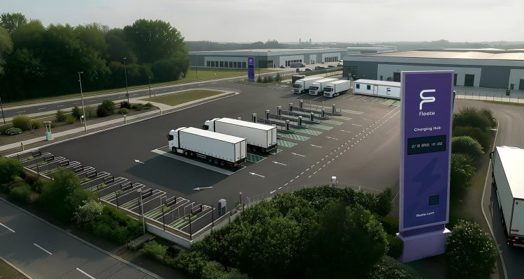 Fleete secures consent for an eHGV charging hub at Hams Hall