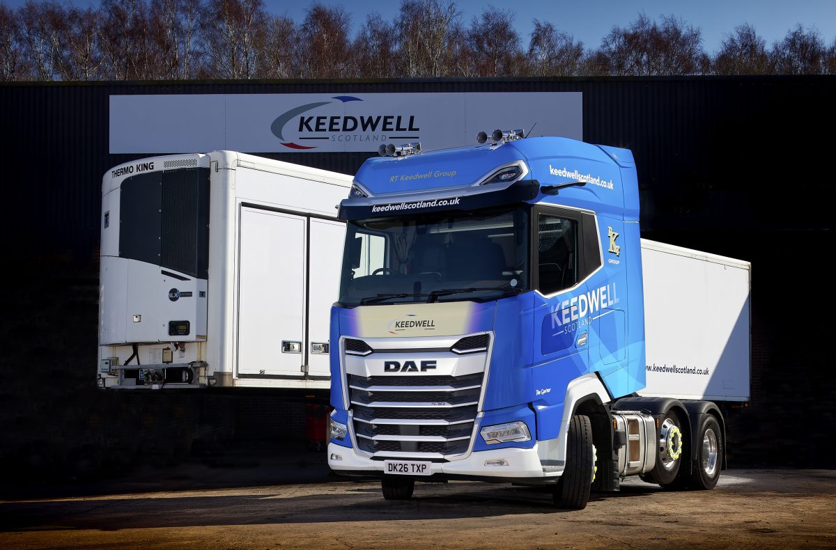 Keedwell Scotland introduces unique DAF XG+ to its fleet
