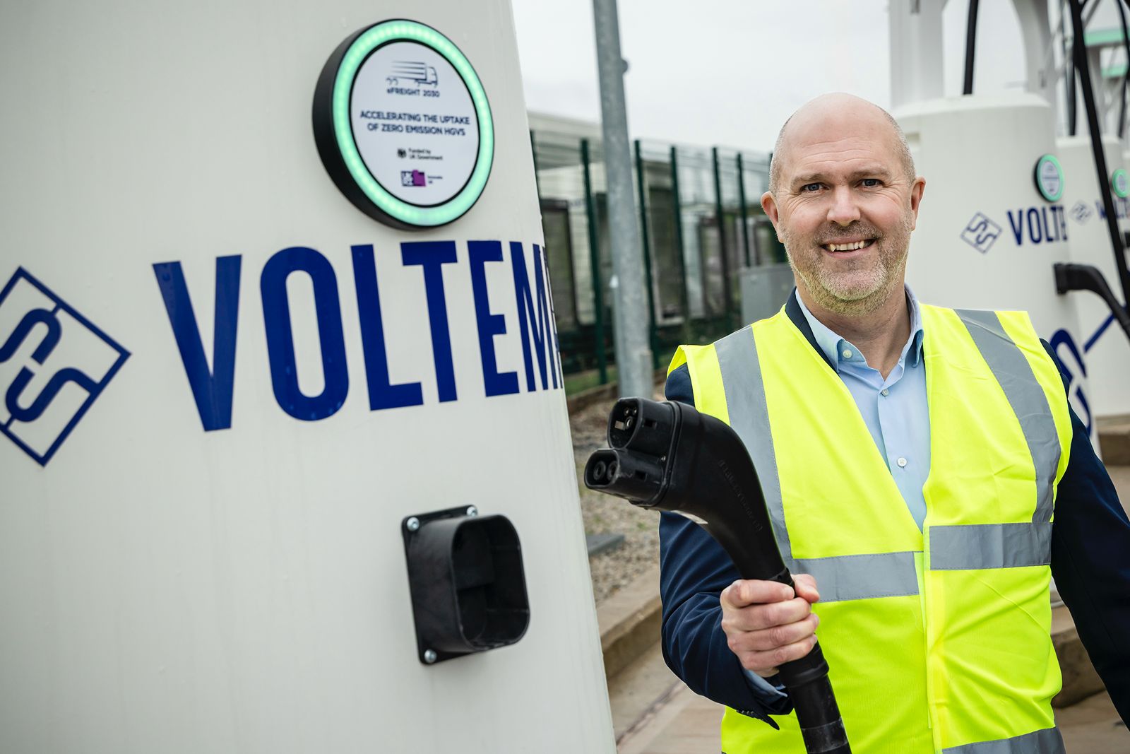 Voltempo HyperCharger sets UK HGV charging record
