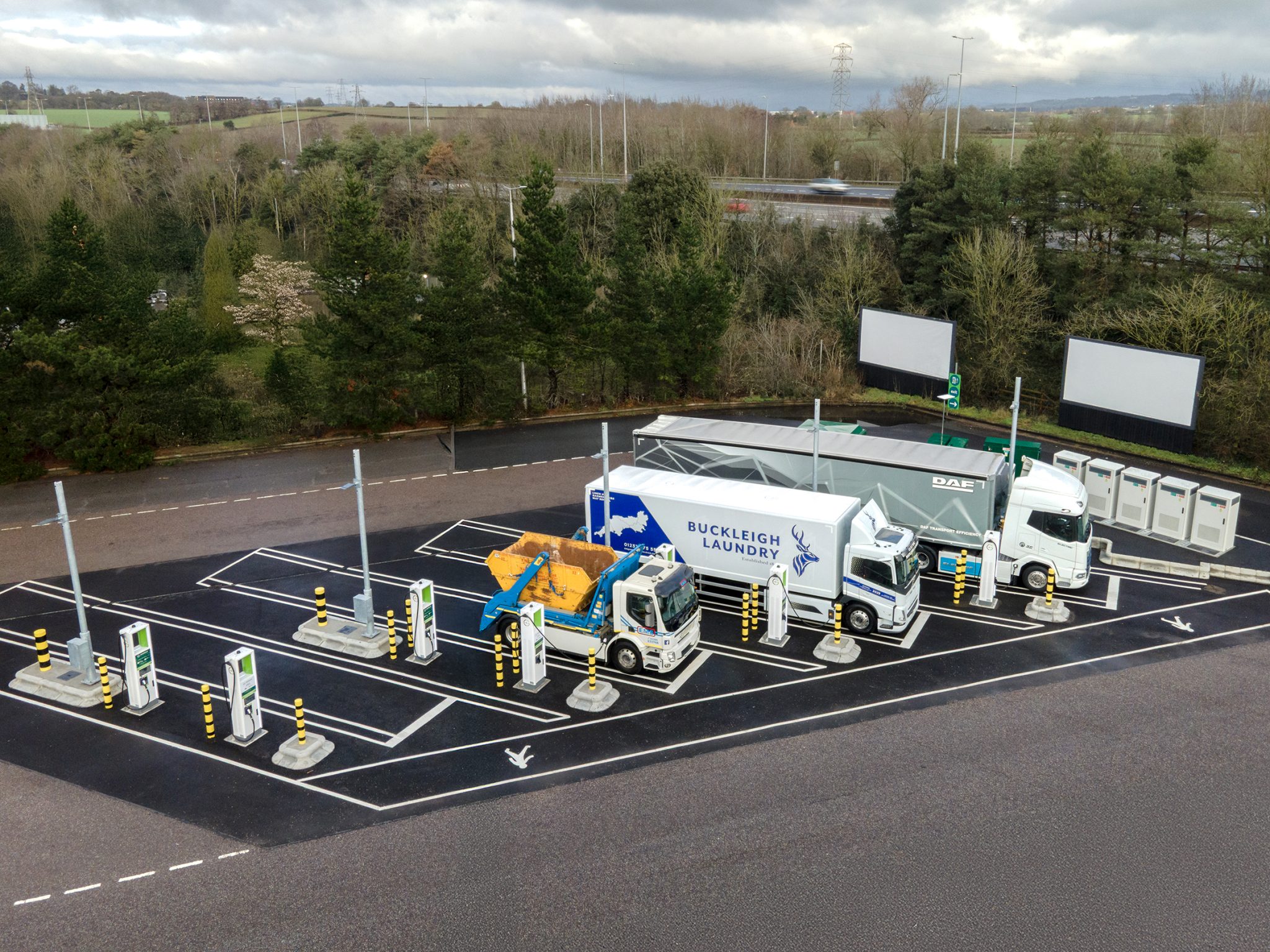 Hitachi ZeroCarbon and GRIDSERVE have published the fourth report from the Electric Freightway project