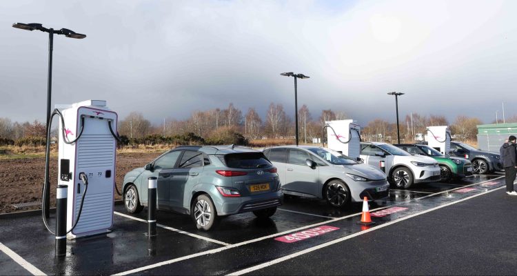 Ultra-rapid EV charging sites arrive in the Scottish Highlands