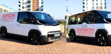 EVision new Kia PV5 Cargo and Passenger vans to fleet