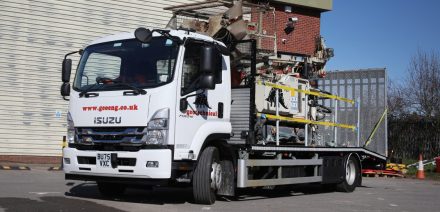 Geotechnical Engineering takes delivery of four Isuzu F135.240 trucks