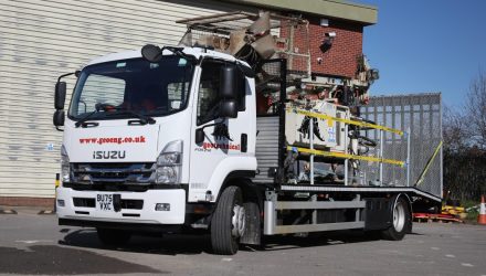 Geotechnical Engineering takes delivery of four Isuzu F135.240 trucks