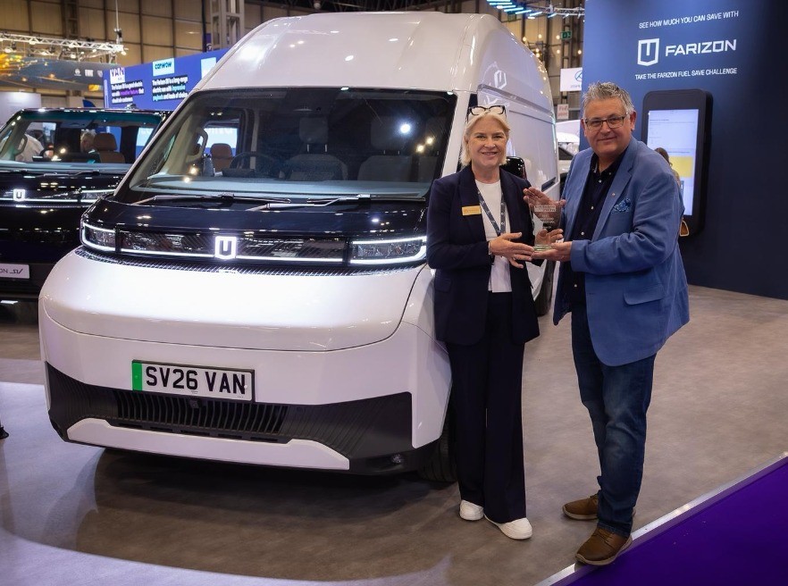 Farizon SV wins double honour at 2026 Trade Van Driver Awards