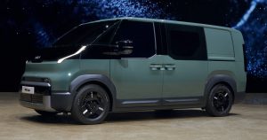 Kia PV5 Crew: from two-seat to five-seat crew layout