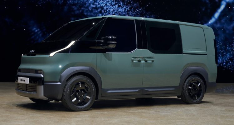 Kia PV5 Crew: from two-seat to five-seat crew layout