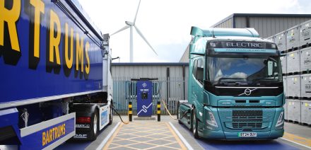 Depot Charging Scheme helps Bartrums Haulage power up