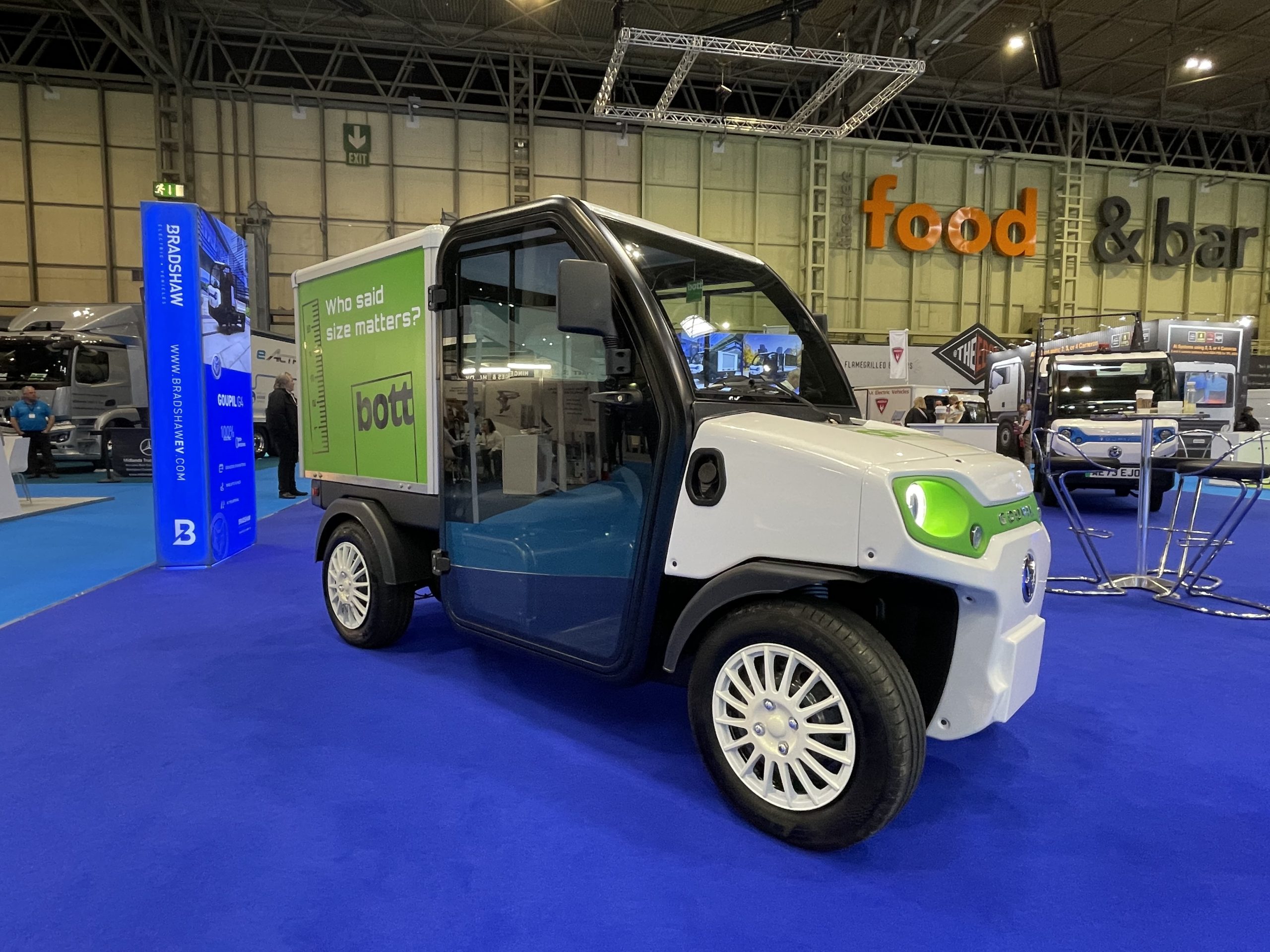 Bradshaw EV to unveil new addition to Goupil G4 Range