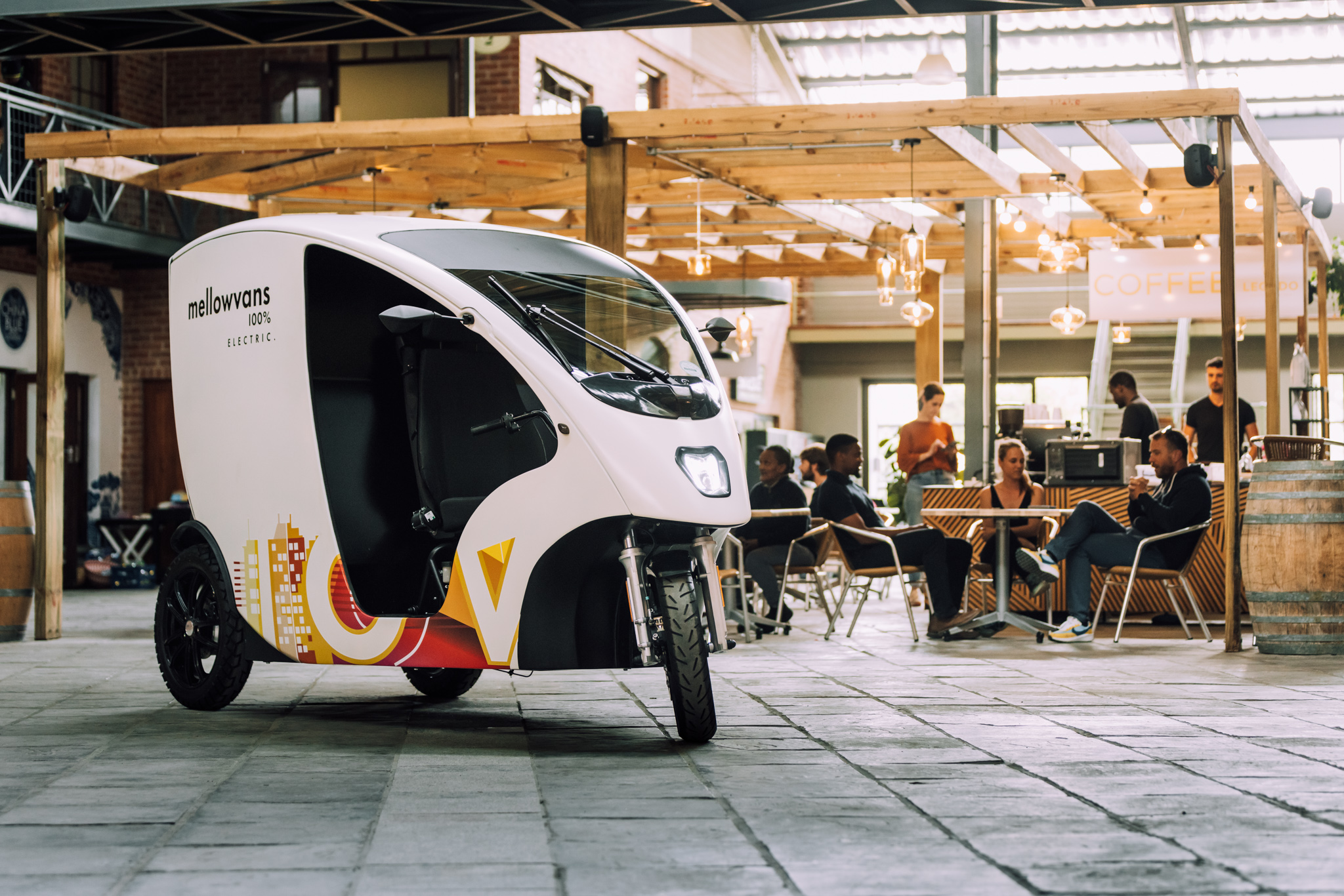 MellowVans launches electric delivery vehicle at CV show