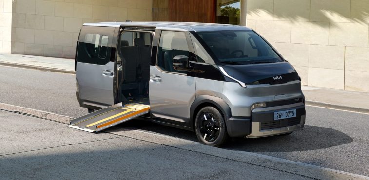 Kia expands accessible mobility range with PV5 WAV Side Entry