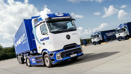 Maritime Transport and CCEP launch first fully eHGV