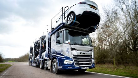 DAF launches low-roof XD car transport sector
