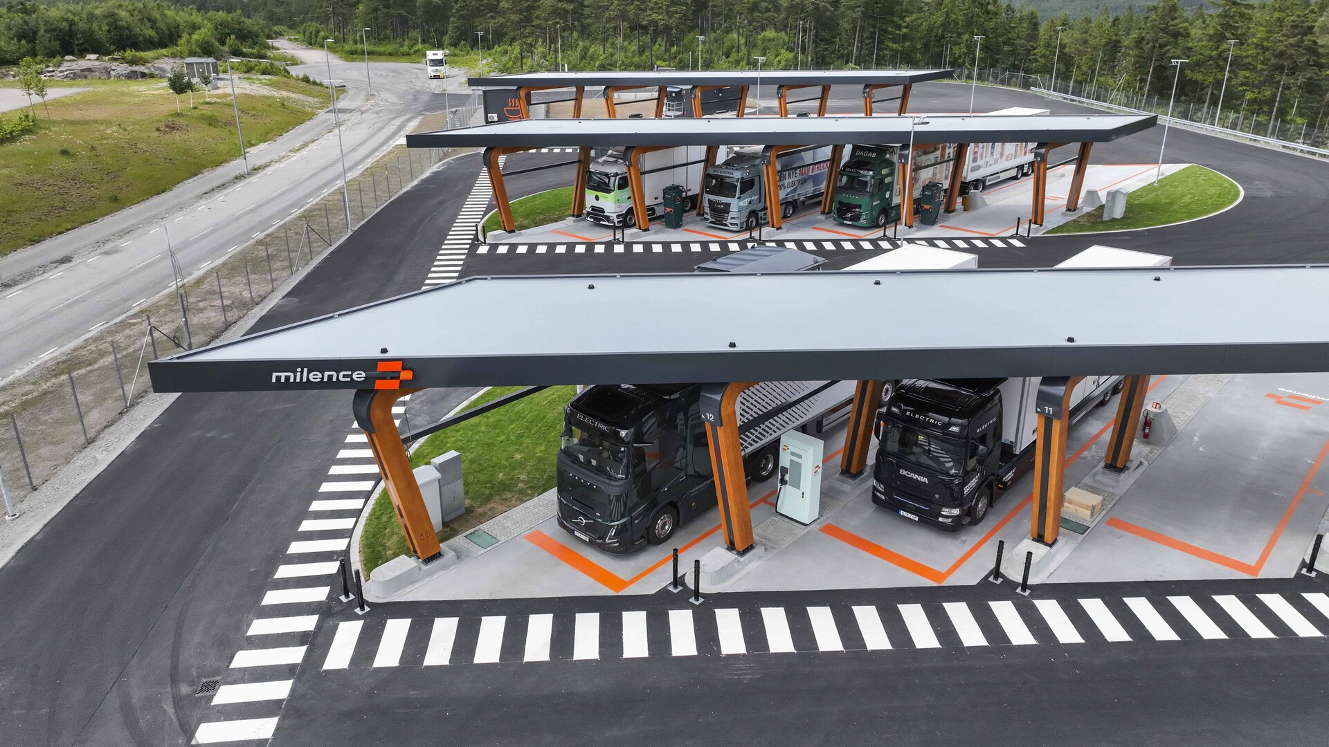 Milence lands €120M to supercharge Europe's electric truck network