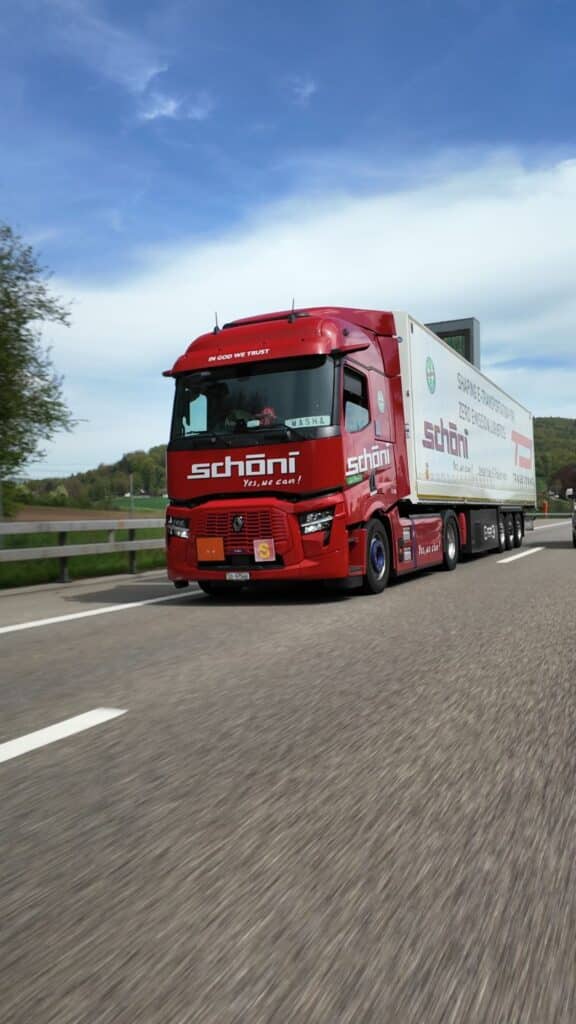 Schöni Transport launches Switzerland’s E-Trailer pilot