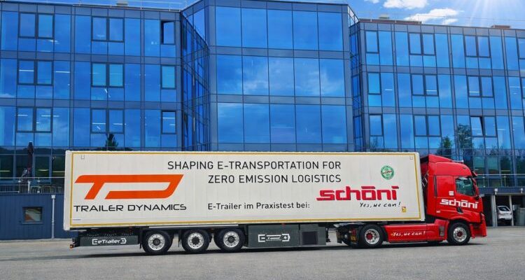 Schöni Transport launches Switzerland’s E-Trailer pilot