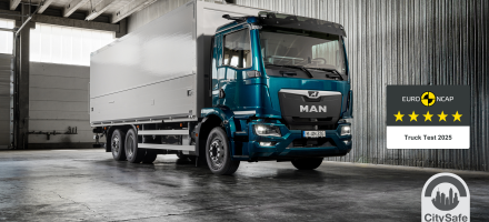 MAN TGM Earns Five-Star Euro NCAP Rating