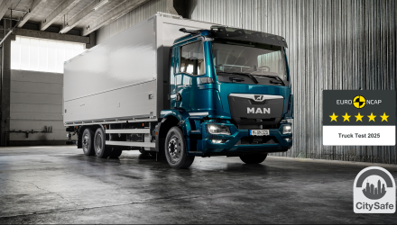 MAN TGM Earns Five-Star Euro NCAP Rating