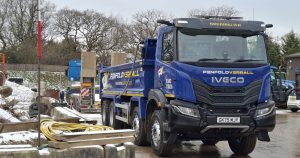 Rugged IVECO X-Way broadens Penfold Verrall tipper fleet