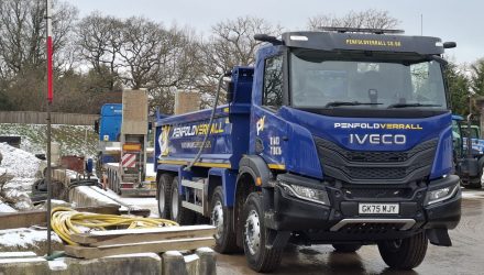 Rugged IVECO X-Way broadens Penfold Verrall tipper fleet