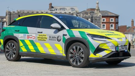 BYD partners with St John Ambulance to test the SEALION 7